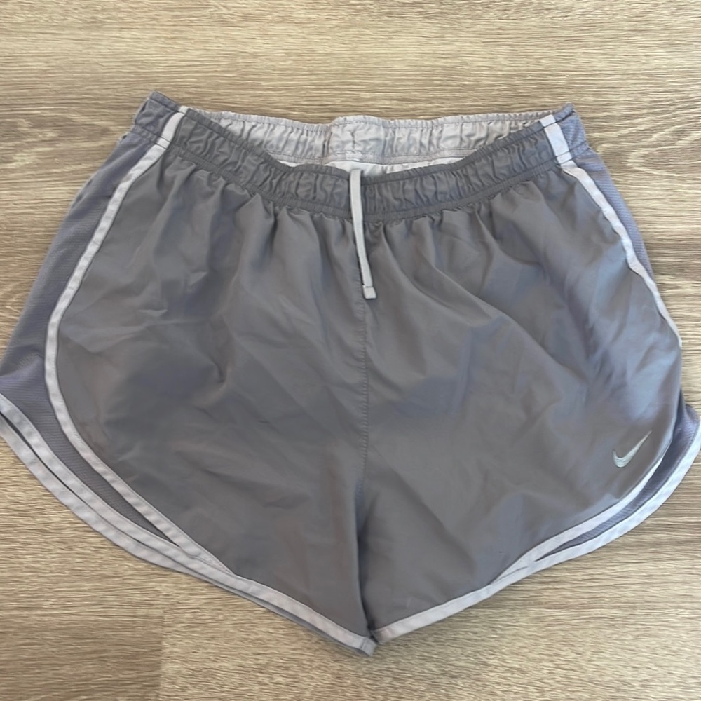 Grey nike shorts